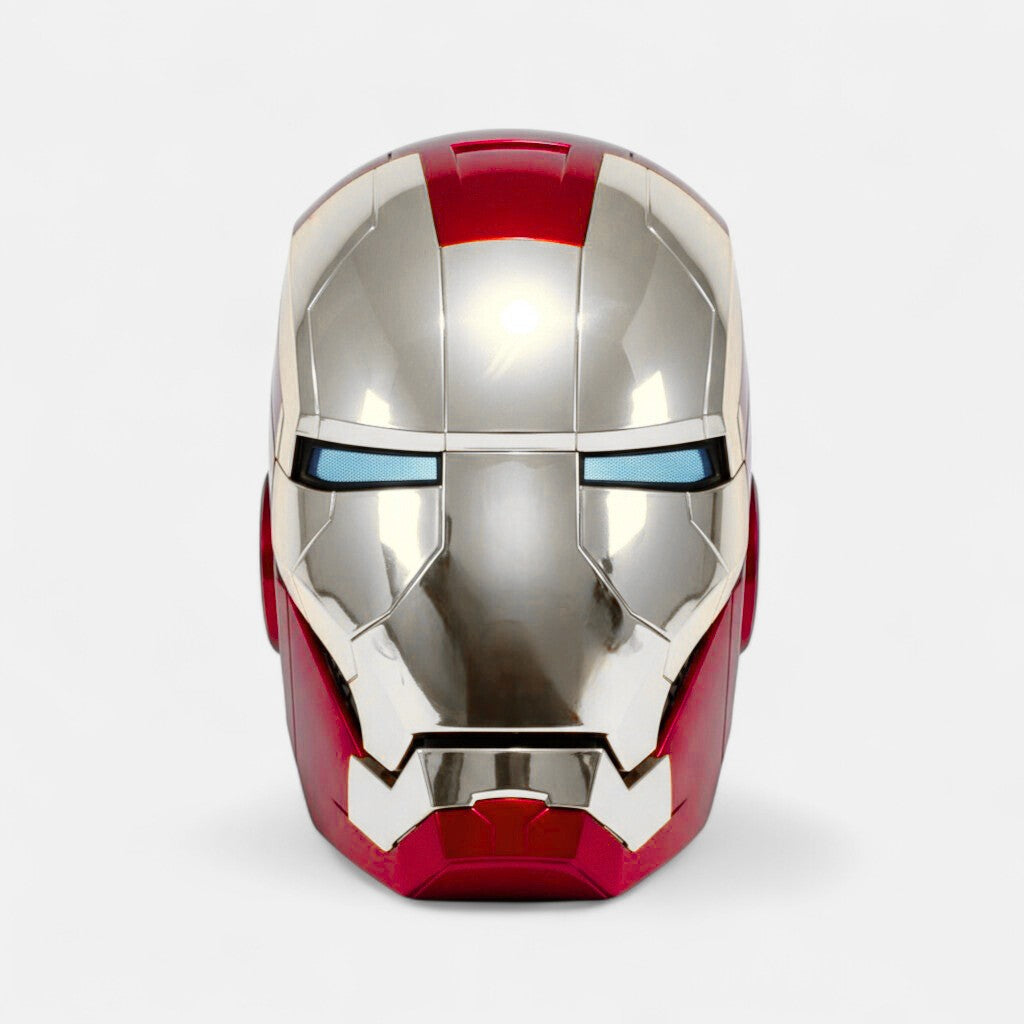 Iron Man MK5 Helmet Silver Edition with Voice Control
