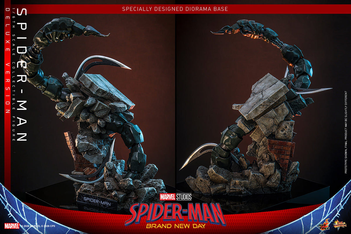 Hot Toys Spider-Man (Brand New Day - Deluxe Version) 1/6 Scale Action Figure