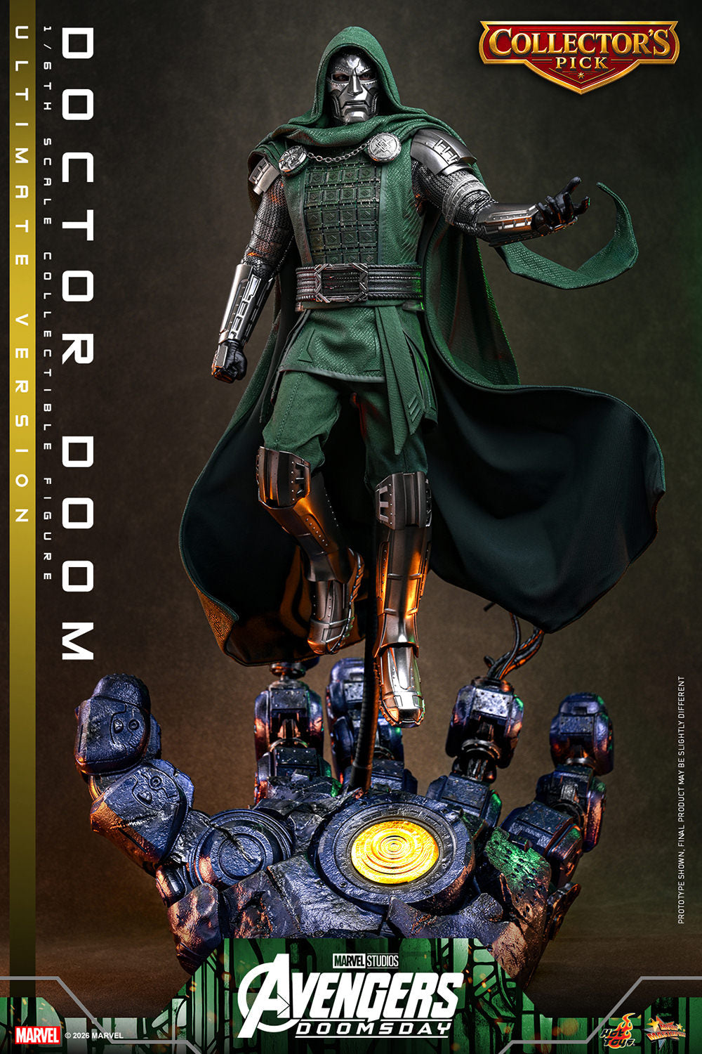 Hot Toys Doctor Doom (Avengers: Doomsday - Ultimate Version) 1/6 Scale Action Figure