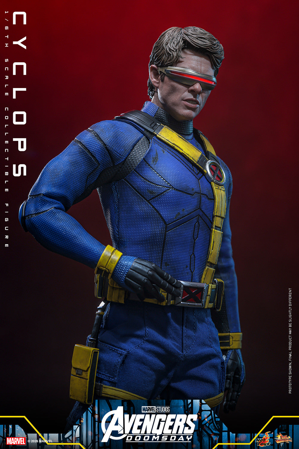 Hot Toys Cyclops (Avengers: Doomsday) 1/6 Scale Action Figure