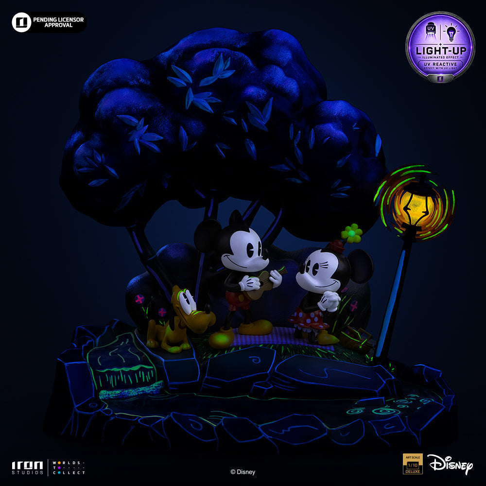Pre-Order - Statue Mickey, Minnie and Pluto's Day at the Park - Disney Classics - Deluxe Art Scale 1/10