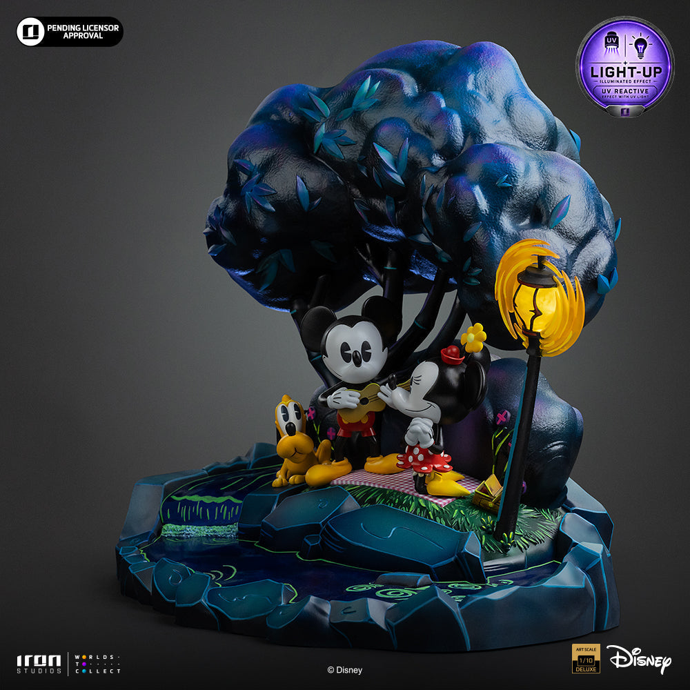 Pre-Order - Statue Mickey, Minnie and Pluto's Day at the Park - Disney Classics - Deluxe Art Scale 1/10