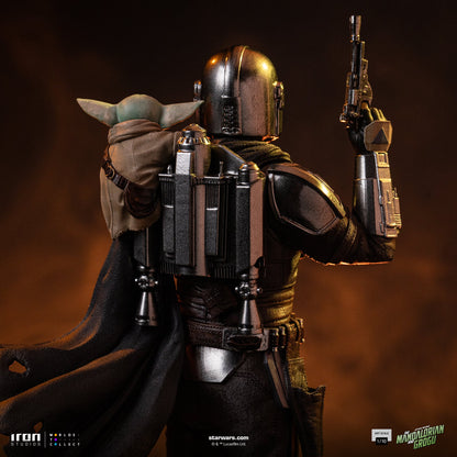 Mandalorian and Grogu Art Scale 1/10 Statue - Iron Studios
