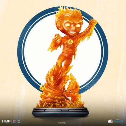 Human Torch The Fantastic Four: First Steps Minico Statue - Iron Studios