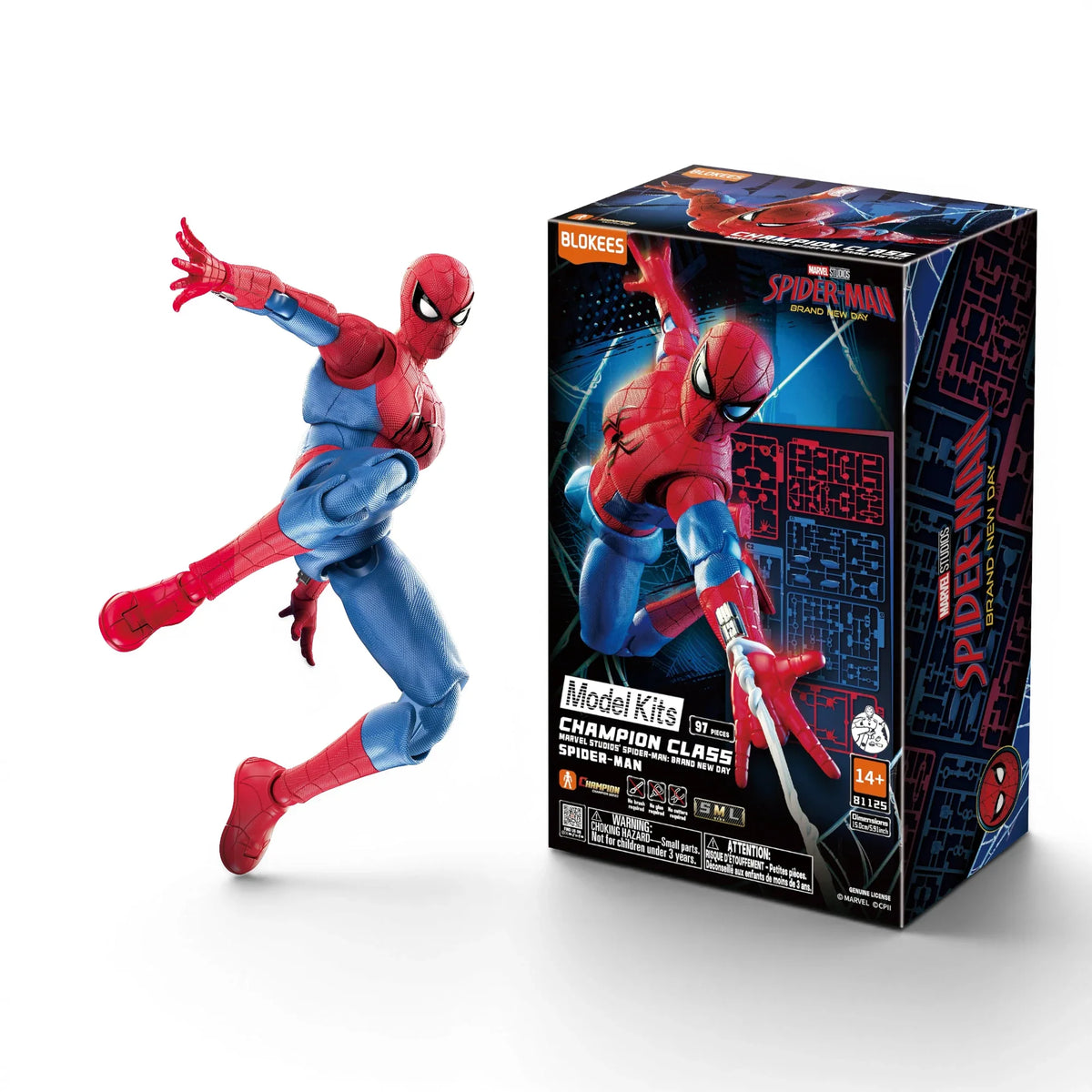 Blokees Spiderman Brand New Day Action Character - Model Kit
