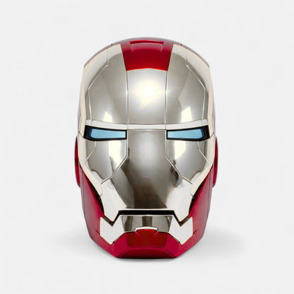 Iron Man MK5 Helmet Silver Edition with Voice Control