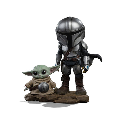 Mandalorian and Grogu Minico - Iron Studios