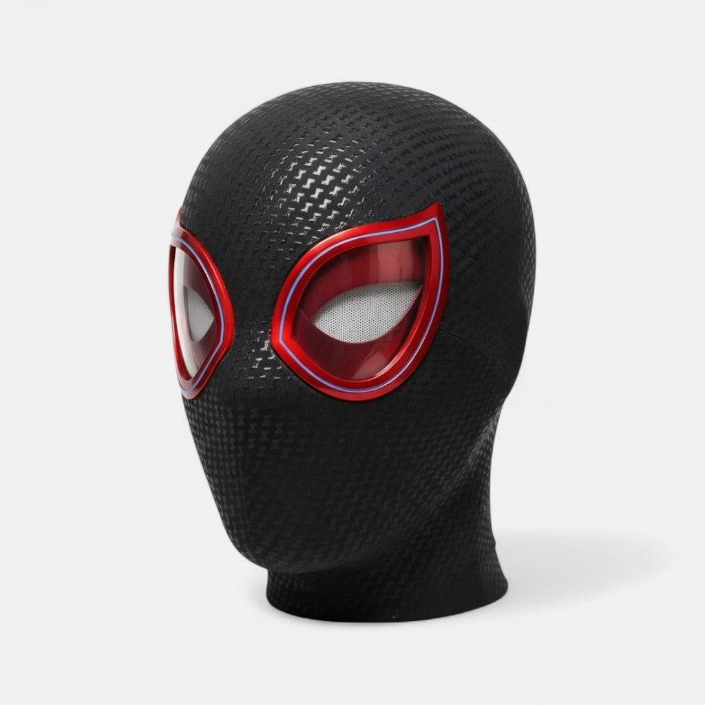 Miles Morales Mask with Blinking Movable Eyes