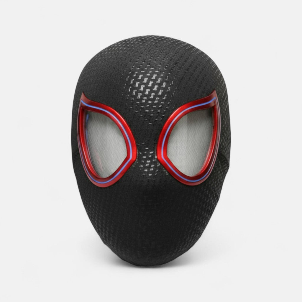 Miles Morales Mask with Blinking Movable Eyes
