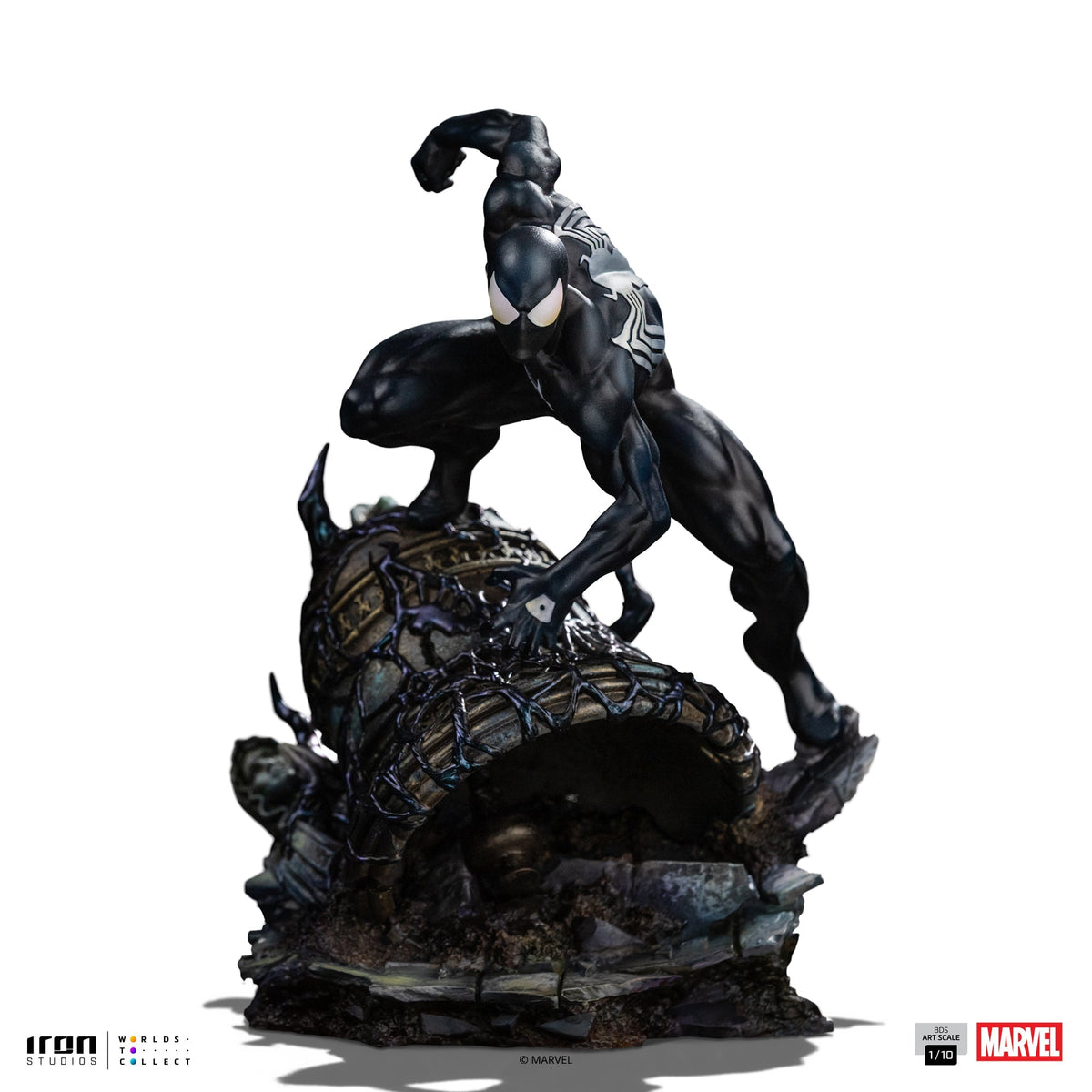 Pre-Order - Statue Spider-Man Black - Marvel Comics - BDS Art Scale 1/10 - Iron Studios